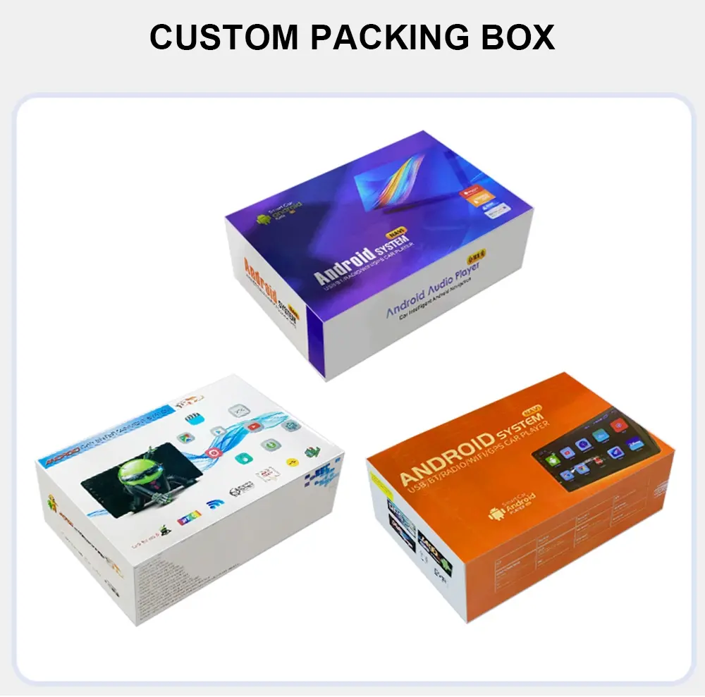 10.1-inch Android car head unit custom packaging