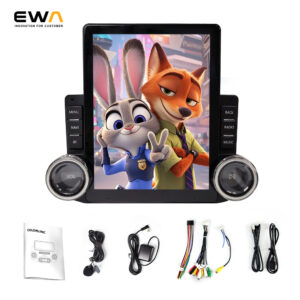 9.7 Inch Inch Multimedia Car Stereo Diamond Carplay Android Auto GPS Car Radio Functional Keys Dvd Car Player