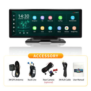 Dashboard Mount 10.26" DAB Digital Radio WiFi USB CarPlay Android Auto