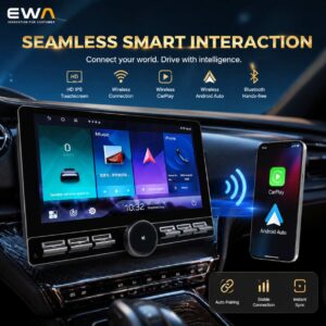 Classic 10.1 Inch Android Stereo Piano Keys Split Screen DSP CarPlay Android Auto RGB