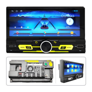 6.86 Inch Universal Multimedia Car Stereo HD Portable Monitor Wireless CarPlay Android Auto Car Display
