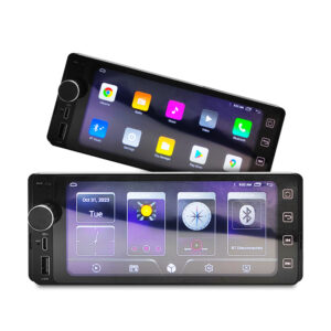 6.86 Inch Universal HD Car Stereo Wireless CarPlay Android Auto IPS Touch Screen MP5 Car Multimedia Player