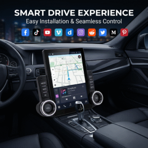 Car Headrest Android Player 9.7 Inch Universal MP5 DVD Android Auto Radio