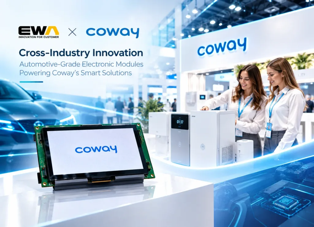 EWA Empowers Korean Brand Coway with Automotive-Grade Electronic Modules