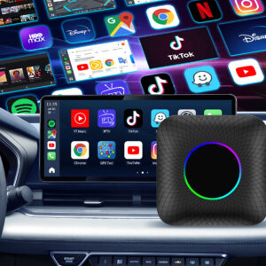 H618 Dual‑WiFi CarPlay AI Box Android14 Quad‑Core Cortex‑A53 2/4GB RAM 16‑64GB Wireless CarPlay Android Auto Type‑C