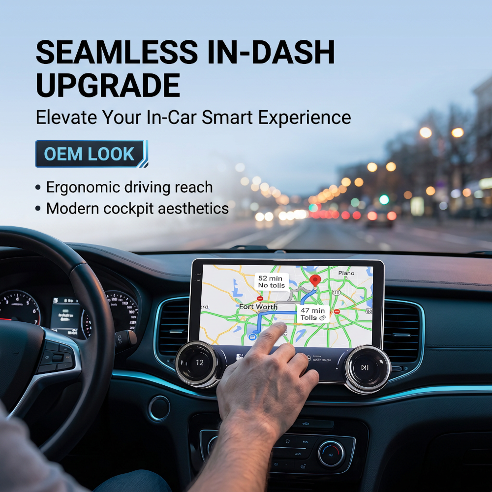 10.1-Inch QLED Portable Android Car Player